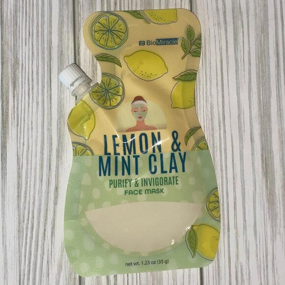 3/$10 Lemon & Mint Clay Mask - Picture 1 of 1